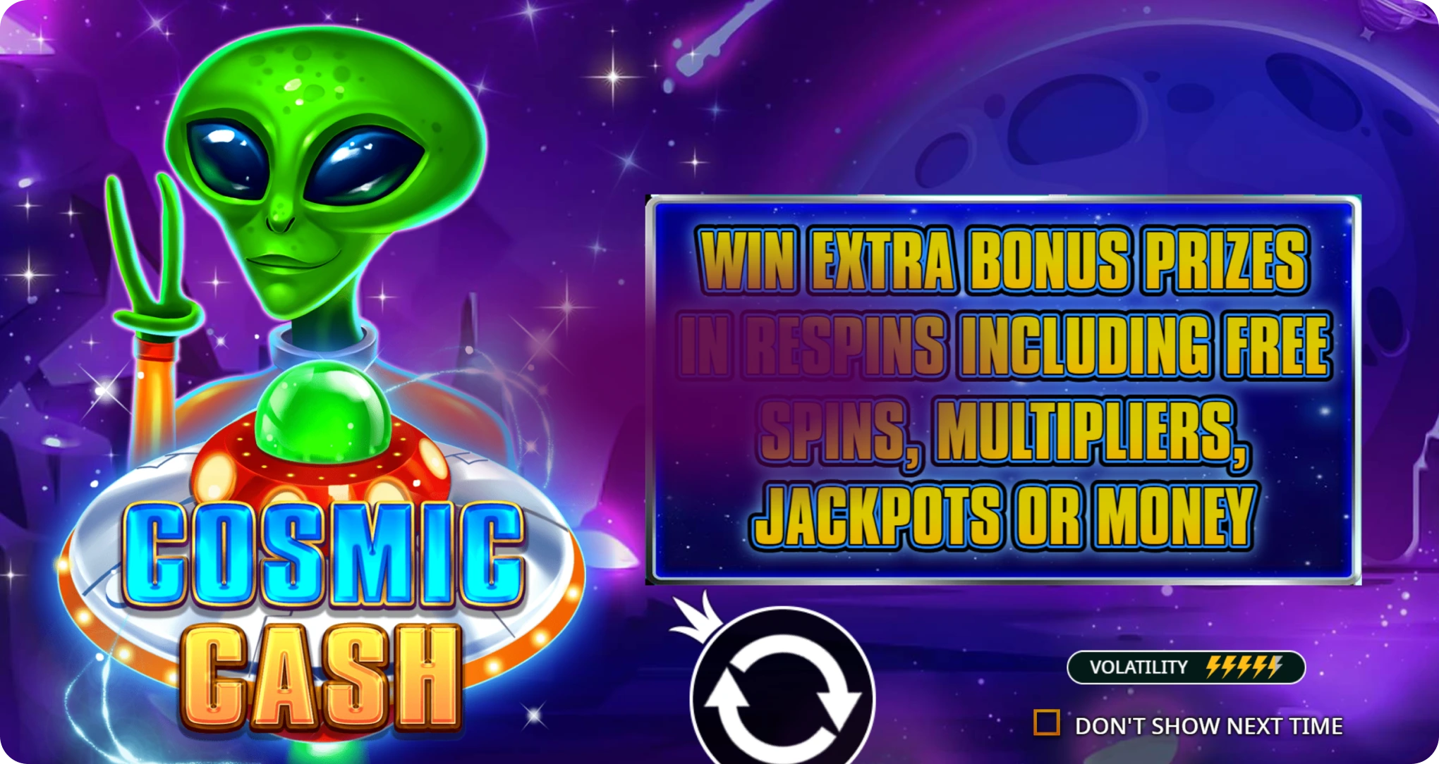 Gane En Línea En Cosmic Cash