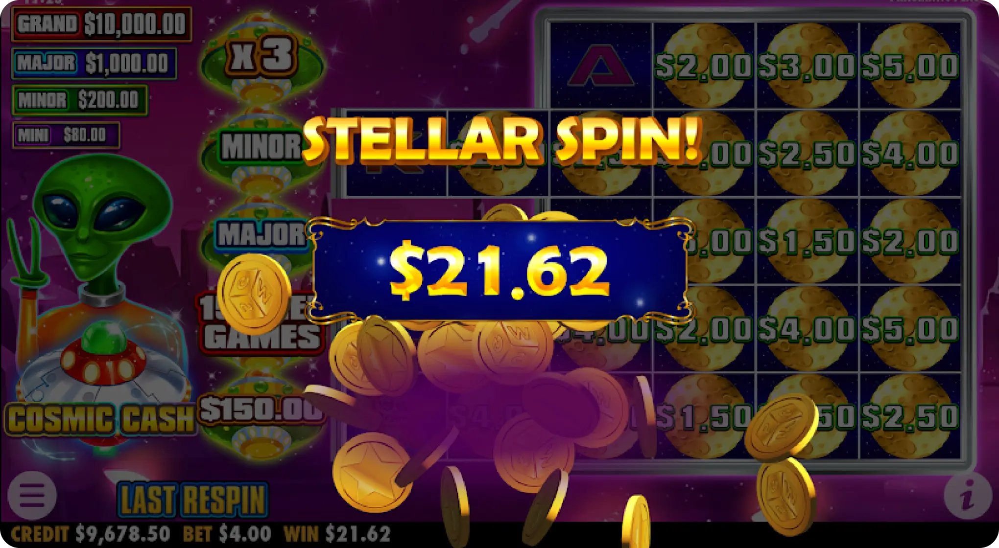 Prueba La Demo De Cosmic Cash