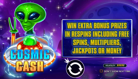 Jackpot En Línea En Cosmic Cash